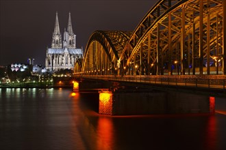 Hohenzollern Bridge over the Rhine