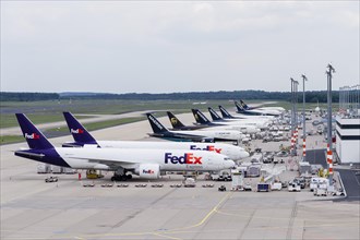 Cargo aircraft at Cologne-Bonn Airport