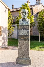 Stele with bust of Guiseppe verdi