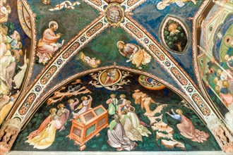 Fresco with Assumption of the Virgin Mary