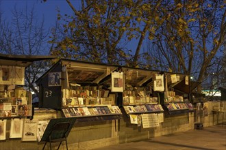 Book stalls on the banks of the Seine