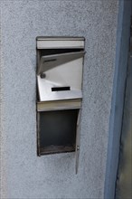 Broken letterbox