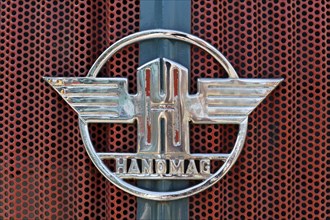 Cooler with the Hanomag logo