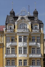Hotel Mercur with ornamental plasterwork