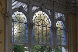 Historical glass window