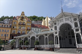 Historic wooden gazebo