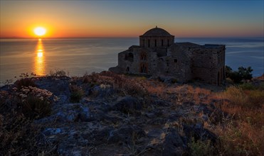 Agia Sofia Church at sunset