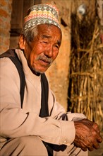 Elderly farmer