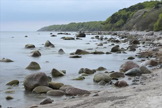 Bluffs on the Baltic Sea coast