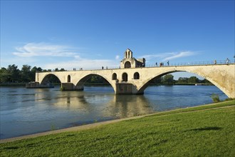 Pont Saint-Benezet bridge over the Rhone
