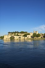 Pont Saint-Benezet bridge over the Rhone River