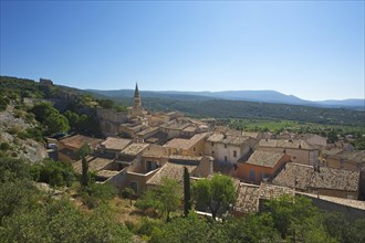 View over the village