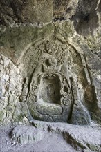 Altar in a cave