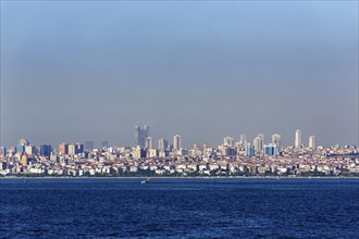 Marmara Sea and the Asian side of Istanbul