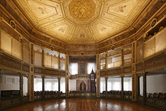 Octagonal dance hall