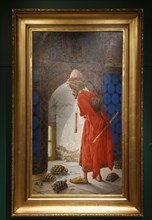 Painting 'The Tortoise Trainer' by Osman Hamdi Bey