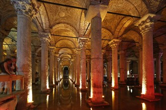 Yerebatan Cistern or Basilica Cistern