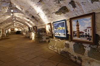 Art gallery in Bodrum Castle