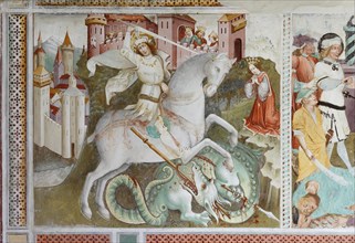 St. George with a dragon