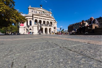 Opernplatz square and Alte Oper
