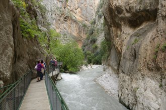 Saklikent Gorge or Saklikent Canyon