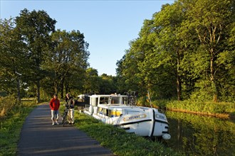 Houseboat on the Canal des Vosges
