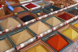 Assorted spices for sale