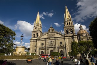 Cathedral Catedral de Guadalajara on the Plaza de Armas