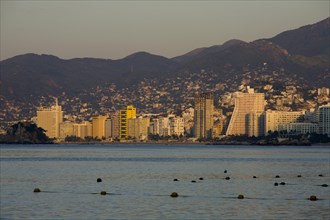 High-rise hotels in Acapulco Bay