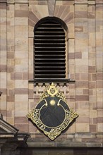 Sundial on St. Salvator Cathedral of Fulda
