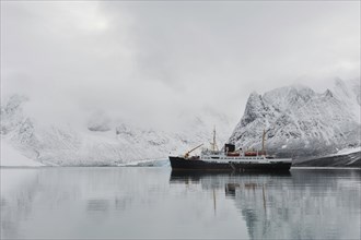 Passenger ship MS Nordstjernen in the Arctic Ocean