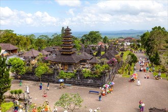 Large Balinese pagodas