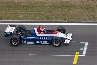 Historical Formula 1 vehicle at the Oldtimer Grand Prix 2013 on the Nuerburgring