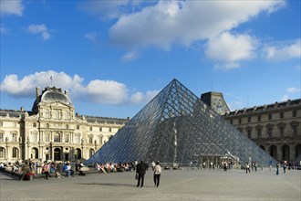 Pyramid at the Louvre Museum