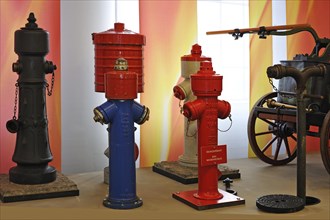 Various hydrants of the 20th century