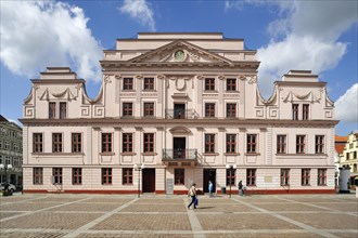 The neo-classical Town Hall of Guestrow