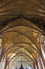 Vaulted ceiling of the Malchow Abbey church