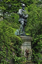 Fountain statue of Prince Regent Luitpold of Bavaria