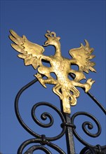 Polish eagle on the Fountain of Neptune