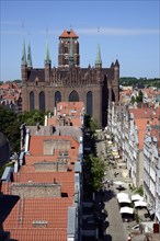 Frauengasse street and Marienkirche