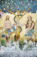 Adam and Eve in Paradise'