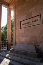 Tomb of Immanuel Kant at Koenigsberg Cathedral