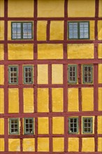 Detail of a half-timbered house