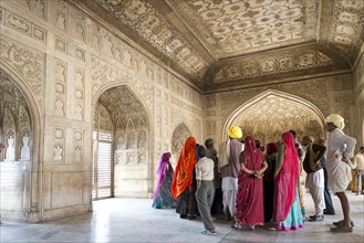 Group of Indian visitors