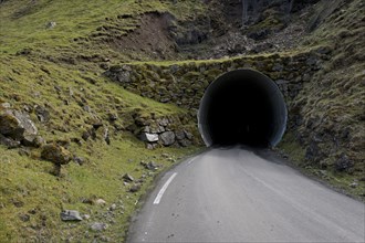 Entrance into a tunnel