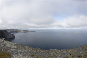 View from North Cape platform over Barents Sea