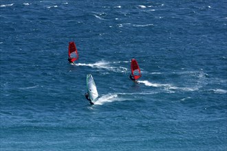 Wind surfers