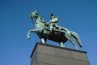 Equestrian statue of King Karl X Gustav
