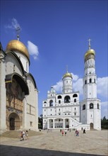 Cathedral of the Dormition and Ivan the Great Bell Tower in the Kremlin