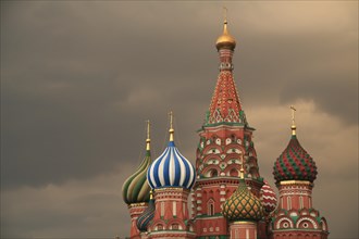 Towers and domes of St. Basil's Cathedral